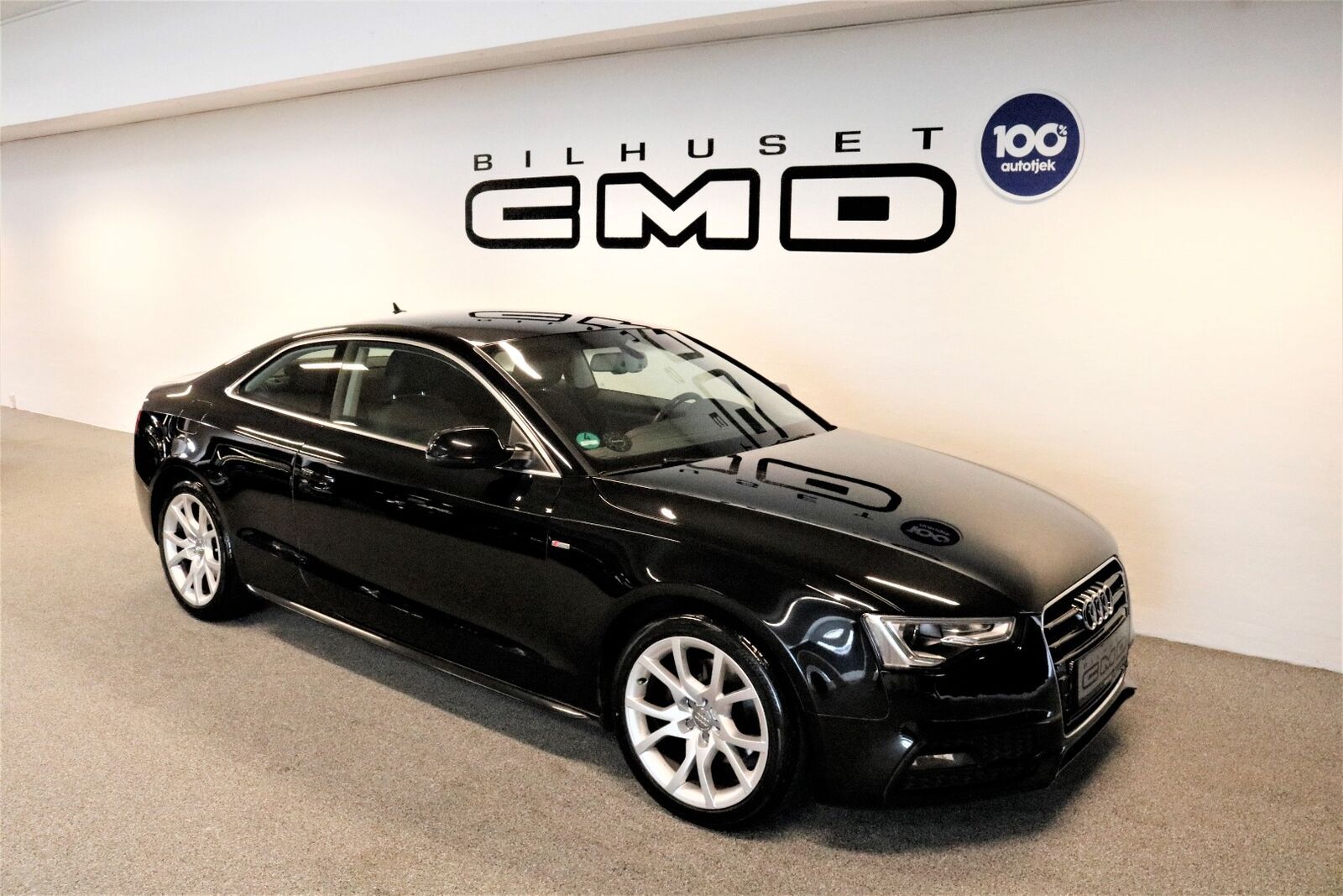 Sort Audi A5 fra 2014