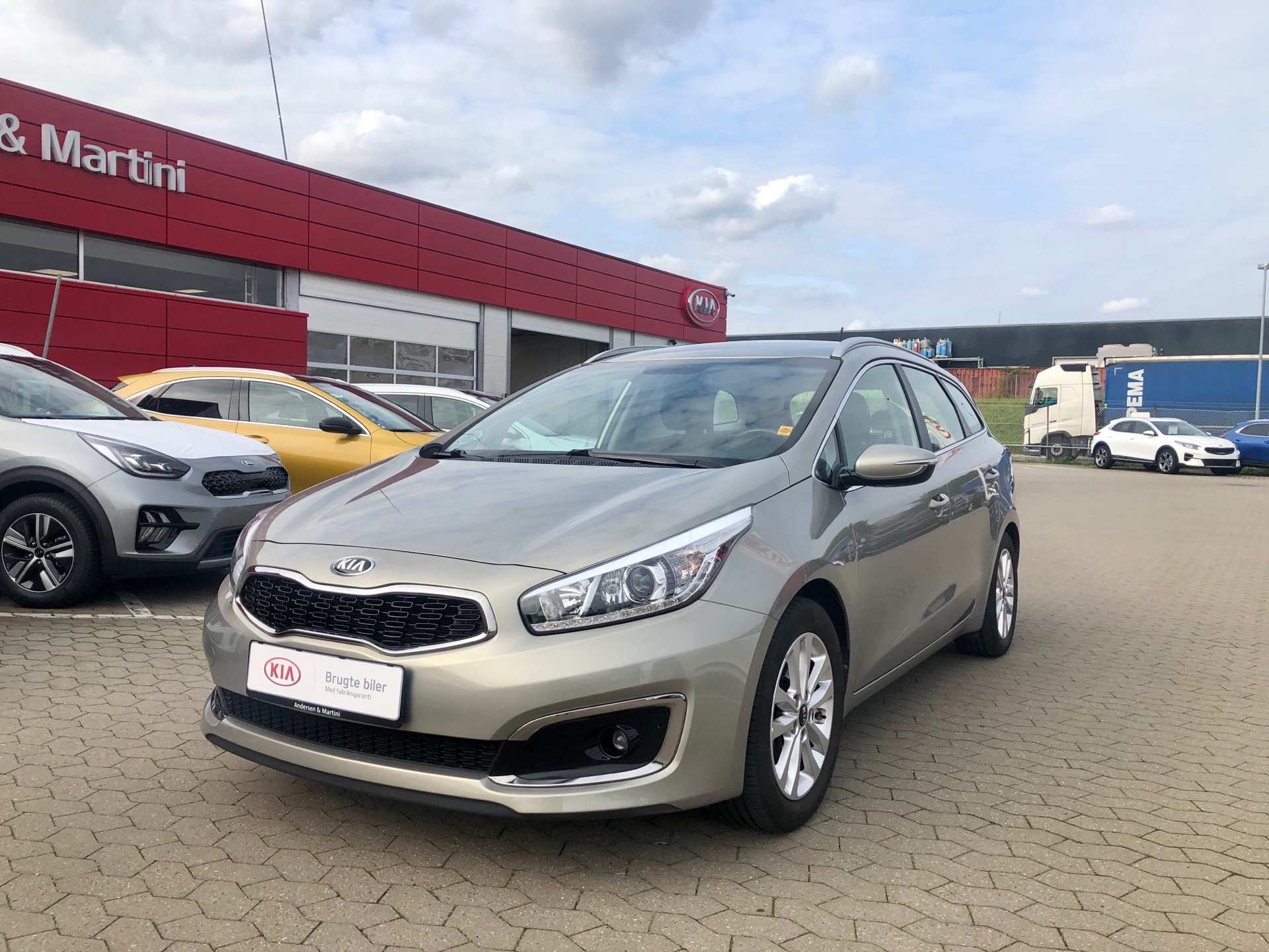 Sølv Kia Ceed fra 2016