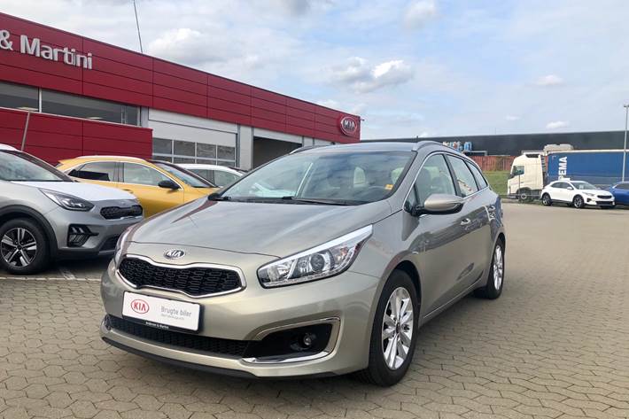 Sølv Kia Ceed fra 2016