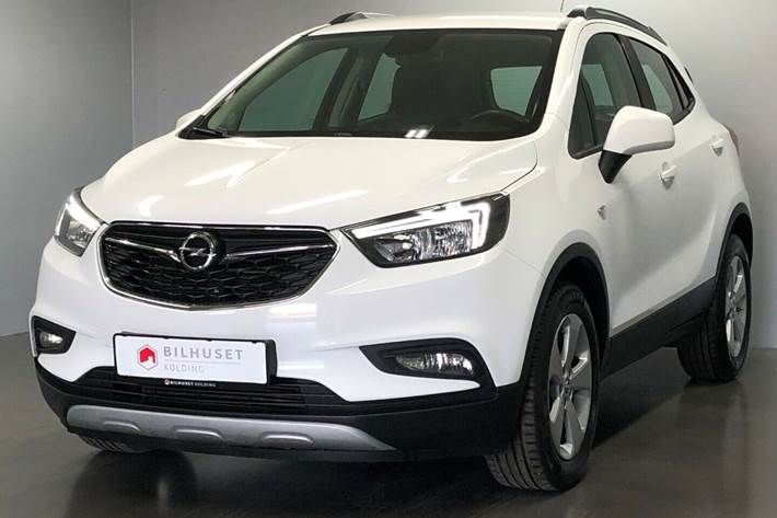 Hvid Opel Mokka X fra 2017