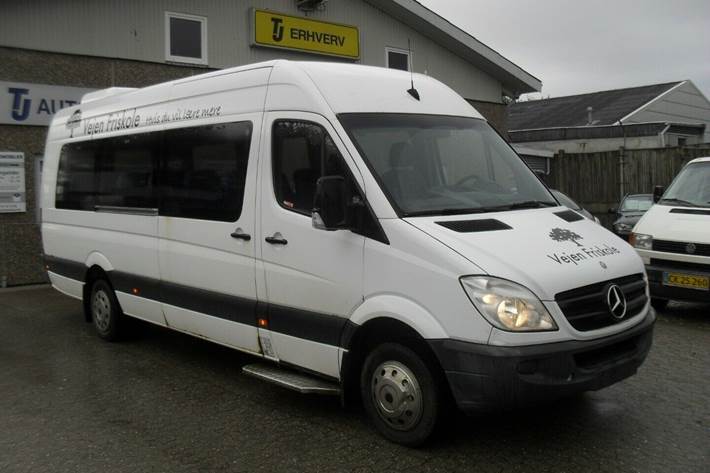 Hvid Mercedes Sprinter 511 fra 2007