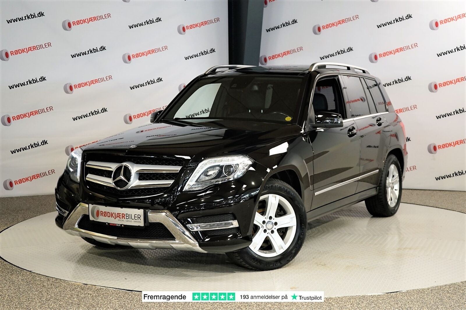 Grå Mercedes GLK220 fra 2015