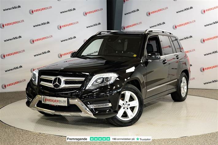 Grå Mercedes GLK220 fra 2015