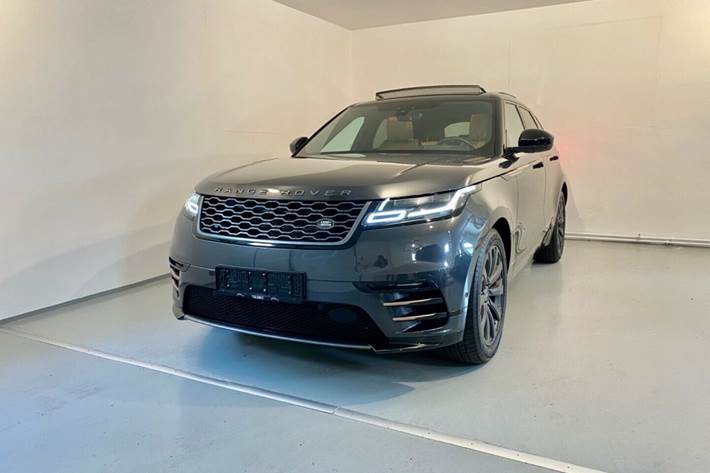 Grå Land Rover Range Rover Velar fra 2017