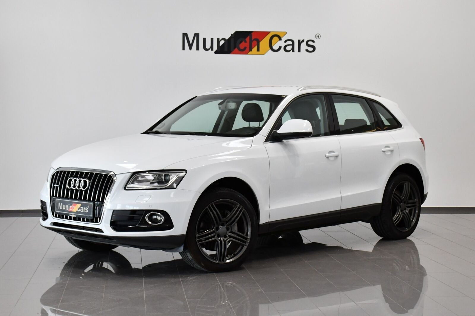 Hvid Audi Q5 fra 2014