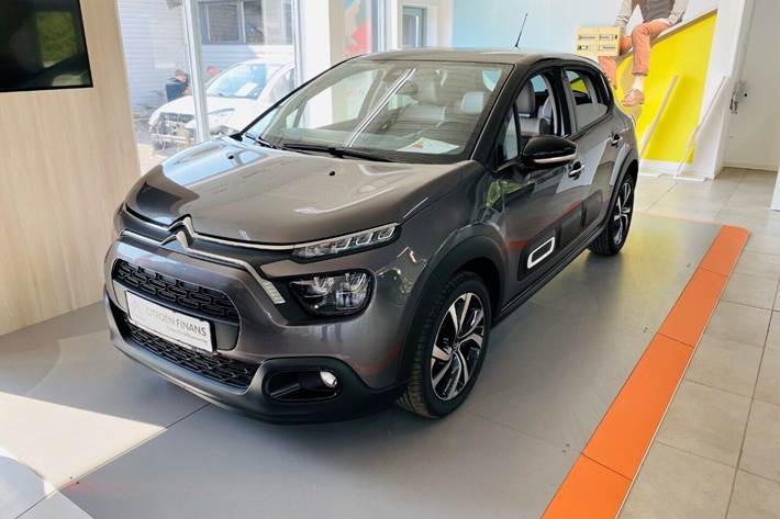 Grå Citroën C3 fra 2020
