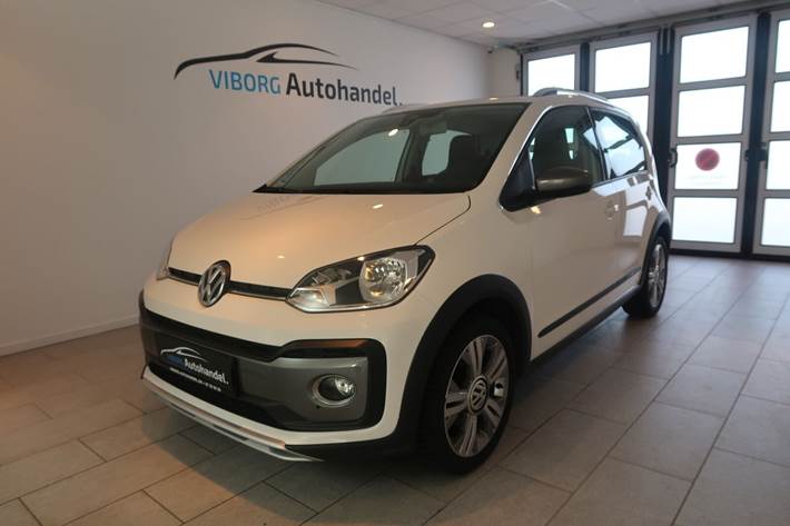 Hvid VW Up! Cross fra 2018