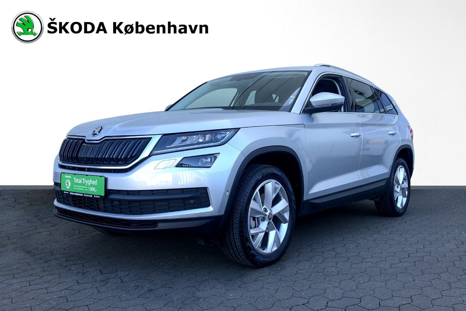 Grå Skoda Kodiaq fra 2020