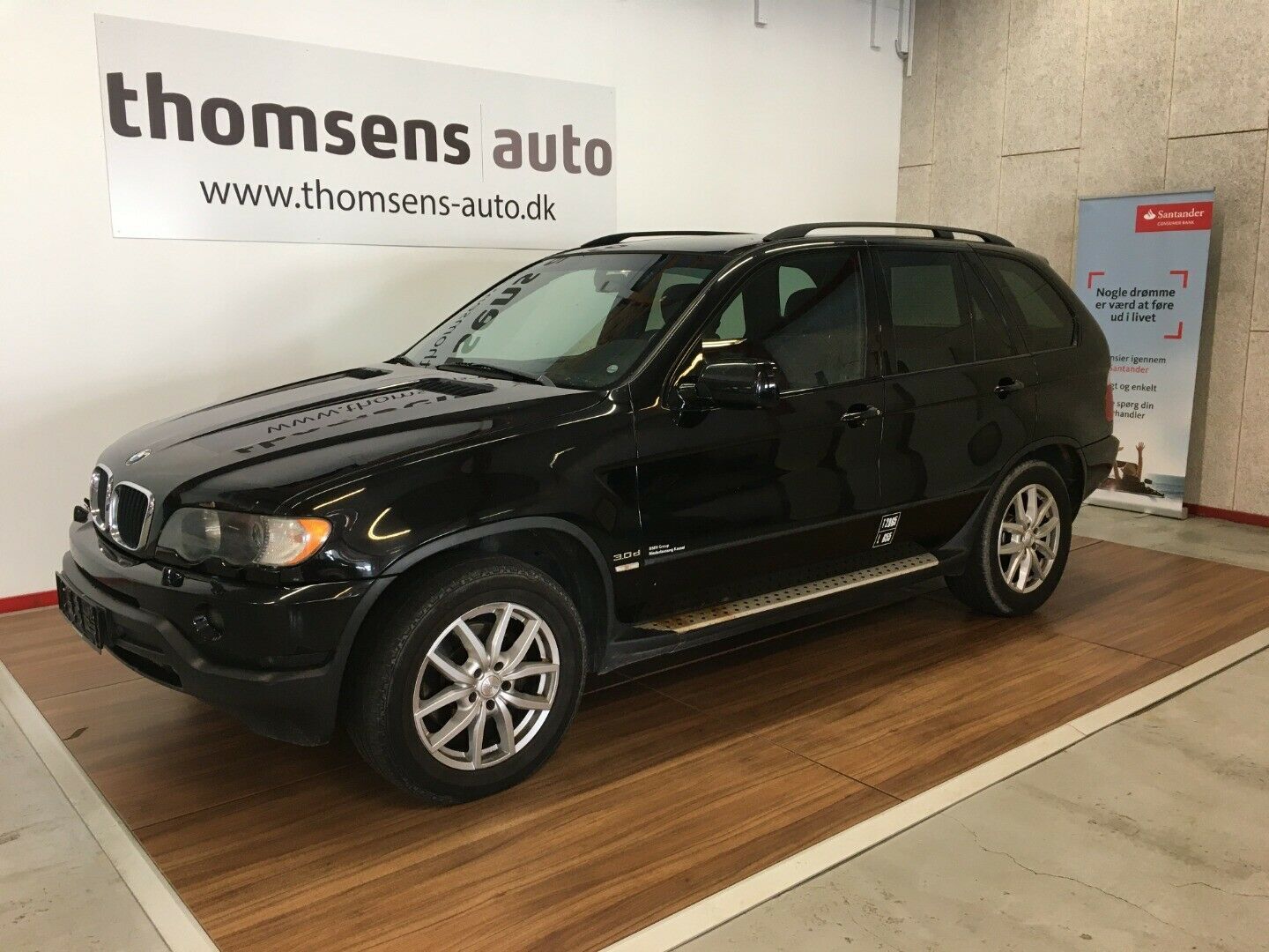 Sort BMW X5 fra 2003
