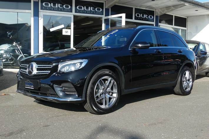 Grå Mercedes GLC250 d fra 2017