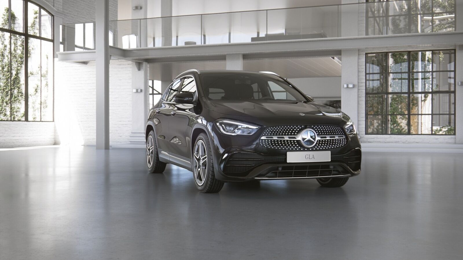 Grå Mercedes GLA200 d fra 2020