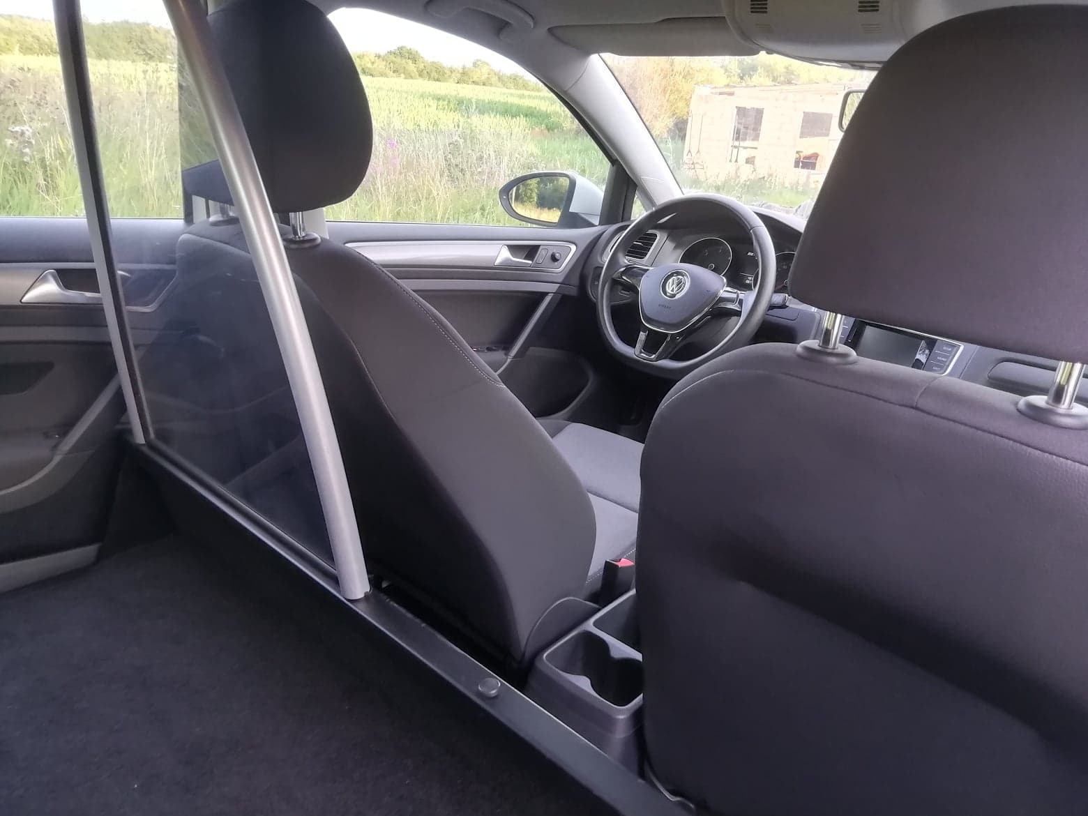Hvid VW Golf VII fra 2013