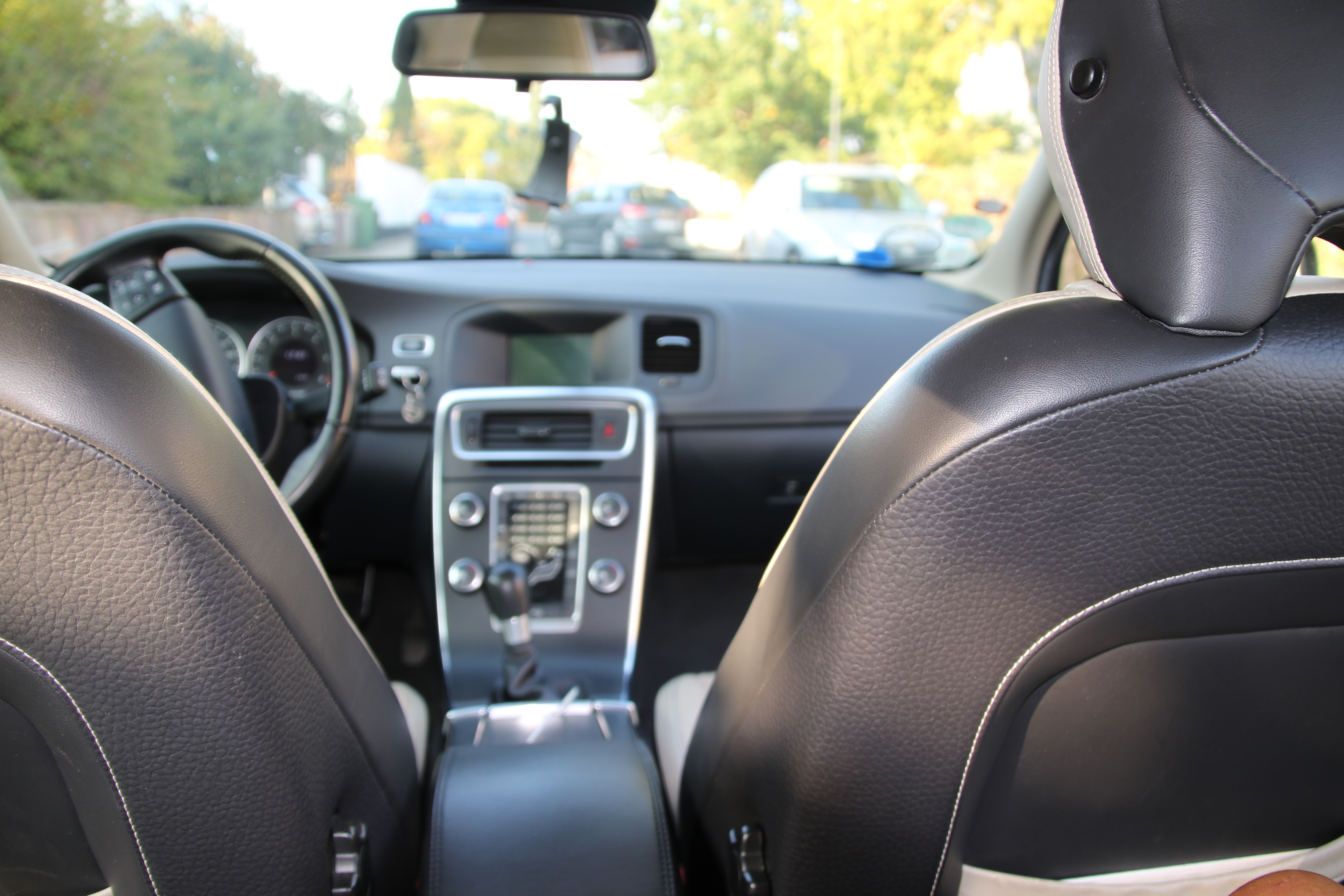 Sort Volvo V60 fra 2011
