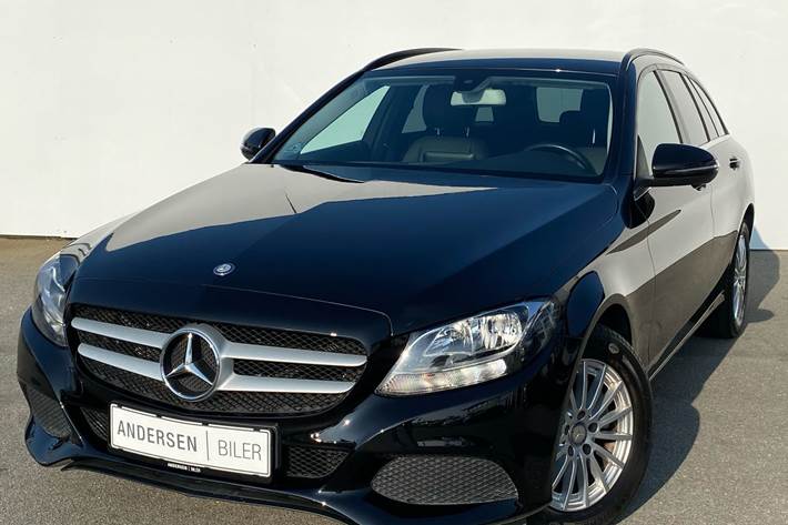 Sort Mercedes C200 fra 2016