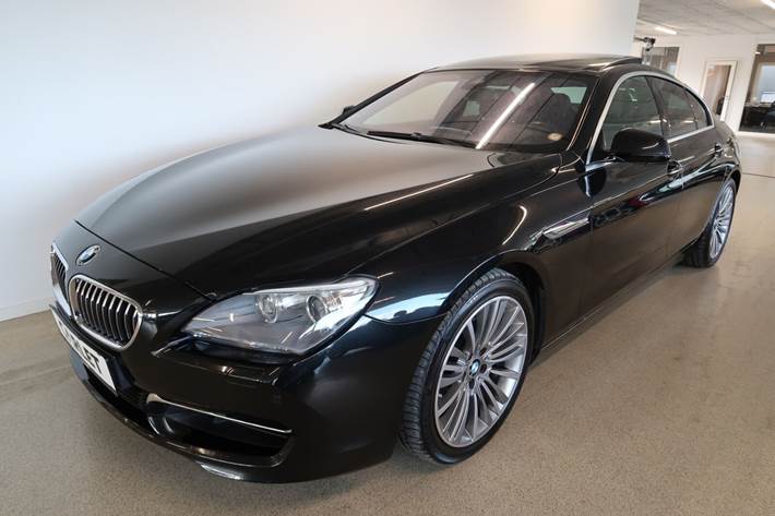 Grå BMW 640d fra 2013