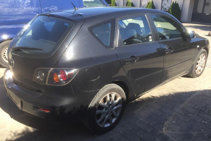 Sort Mazda 3 fra 2005