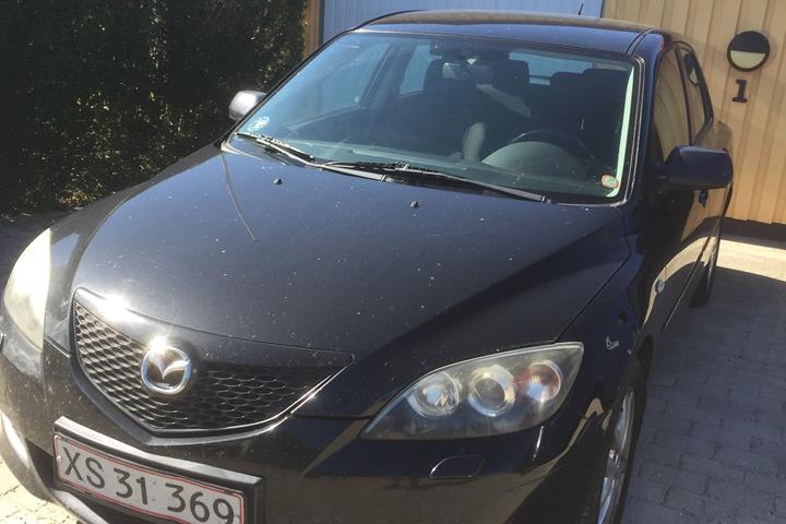 Sort Mazda 3 fra 2005