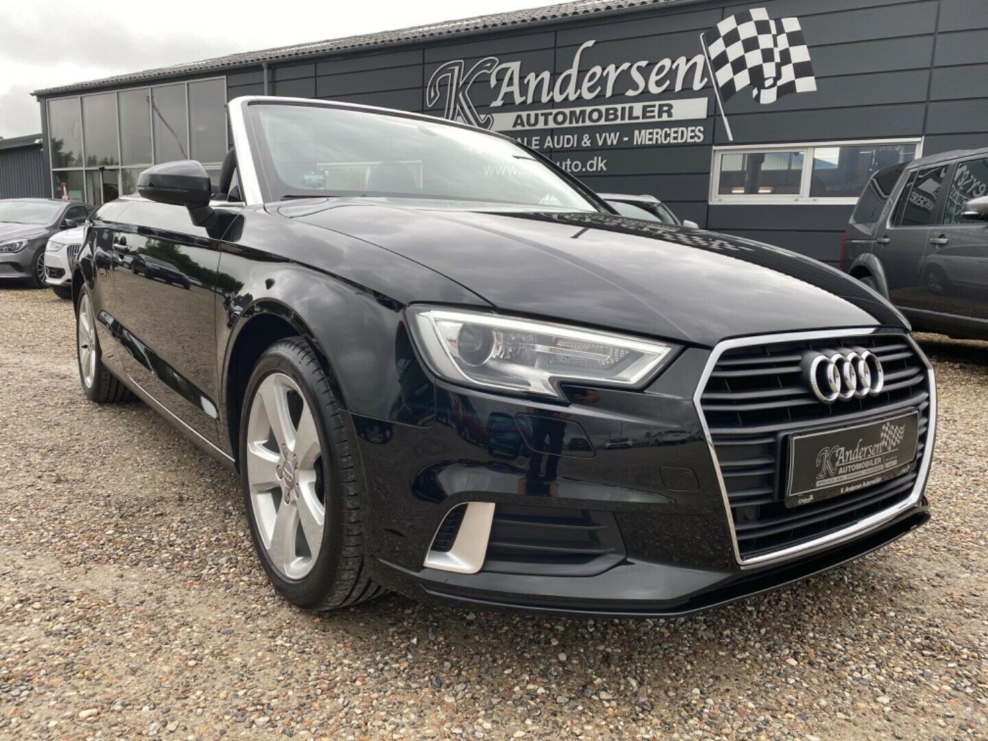 Sort Audi A3 fra 2018