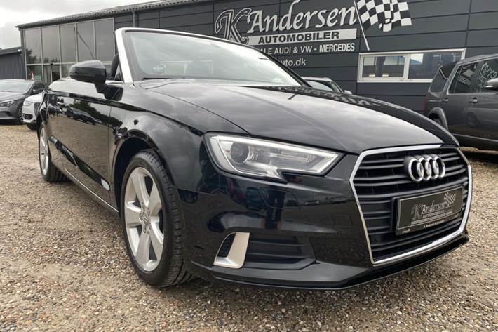Sort Audi A3 fra 2018