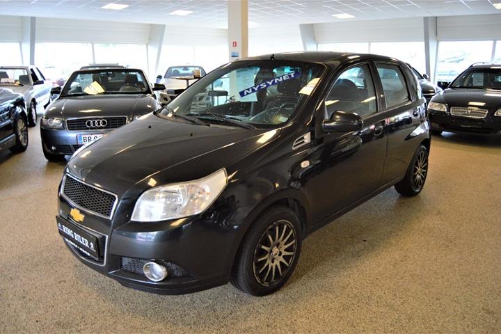 Sort Chevrolet Aveo fra 2008