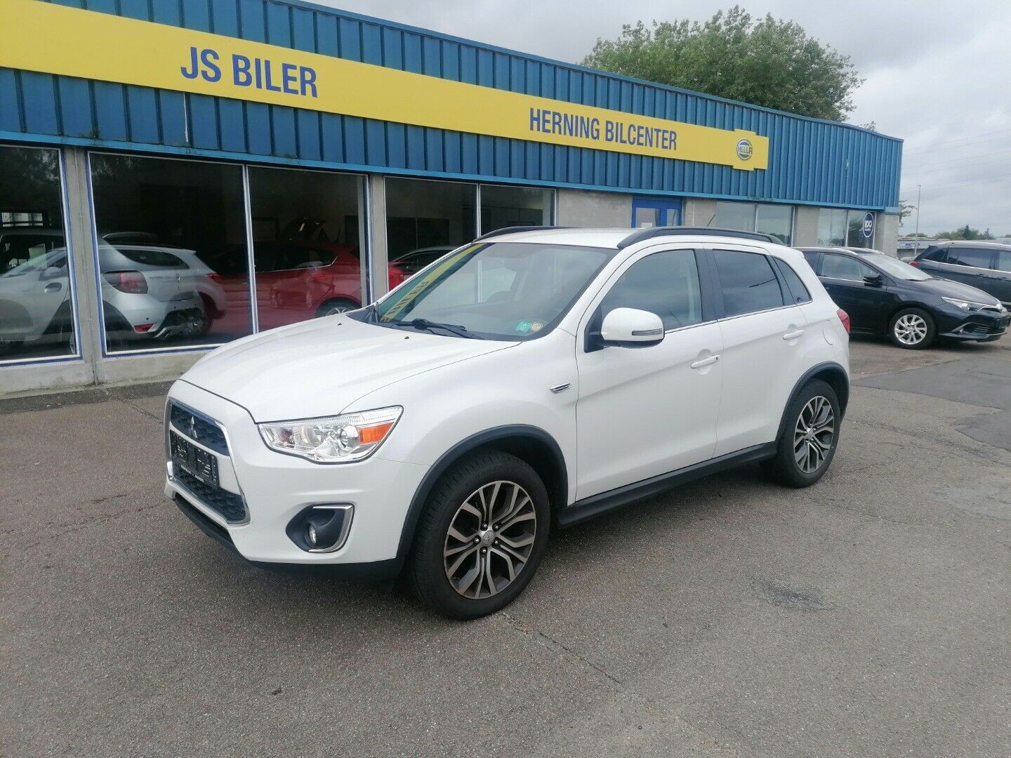 Hvid Mitsubishi ASX fra 2015