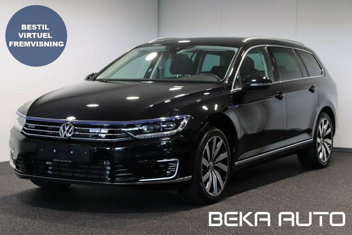 Grå VW Passat fra 2018