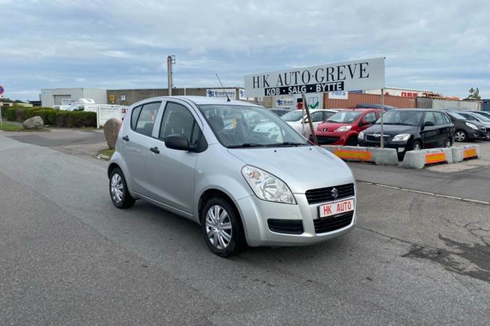 Grå Suzuki Splash fra 2013