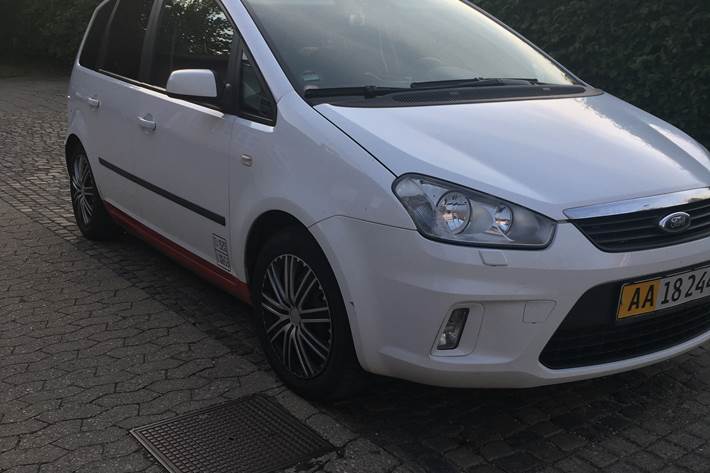 Hvid Ford C-MAX fra 2008