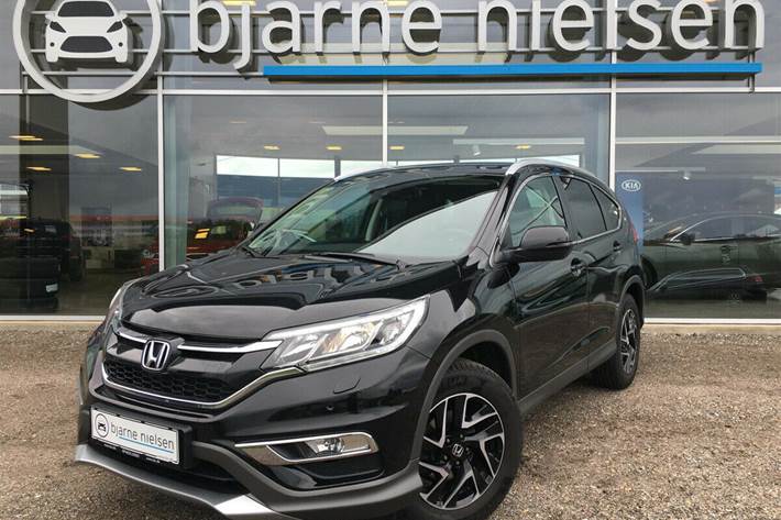 Grå Honda CR-V fra 2017
