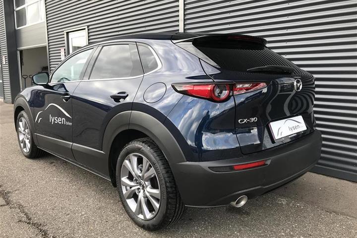 Blå Mazda CX-30 fra 2019