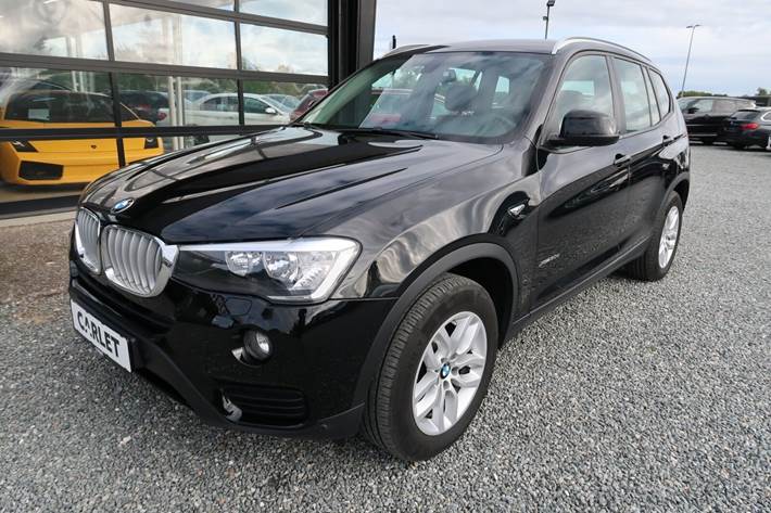 Sort BMW X3 fra 2016