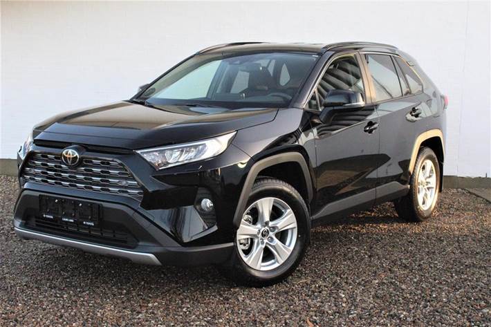 Sort Toyota RAV4 fra 2019