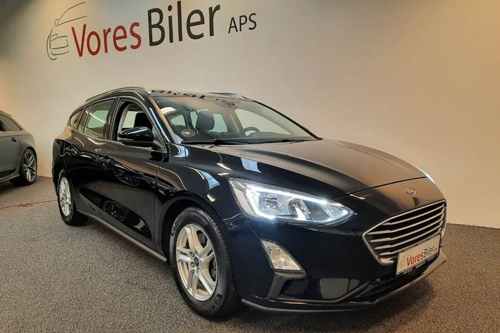 Sort Ford Focus fra 2019