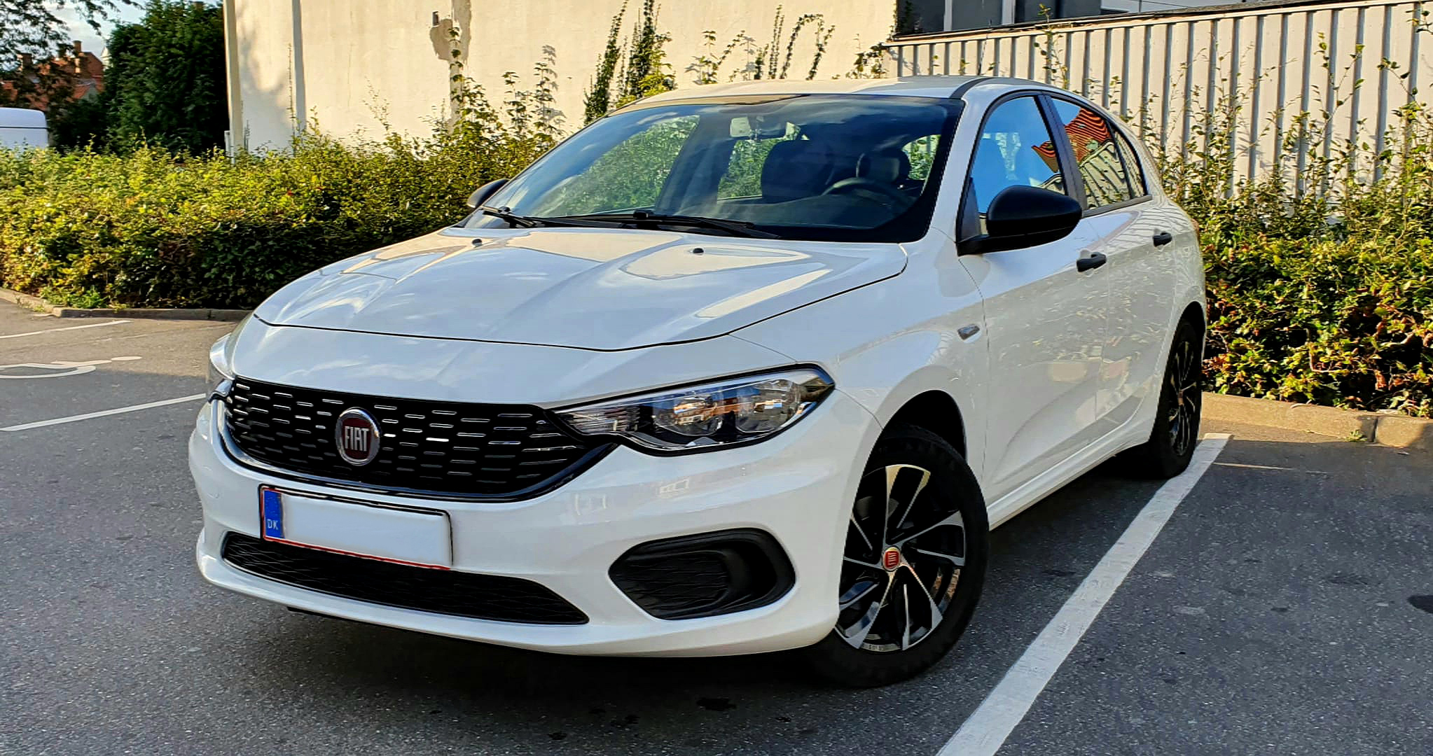 Hvid Fiat Tipo fra 2019