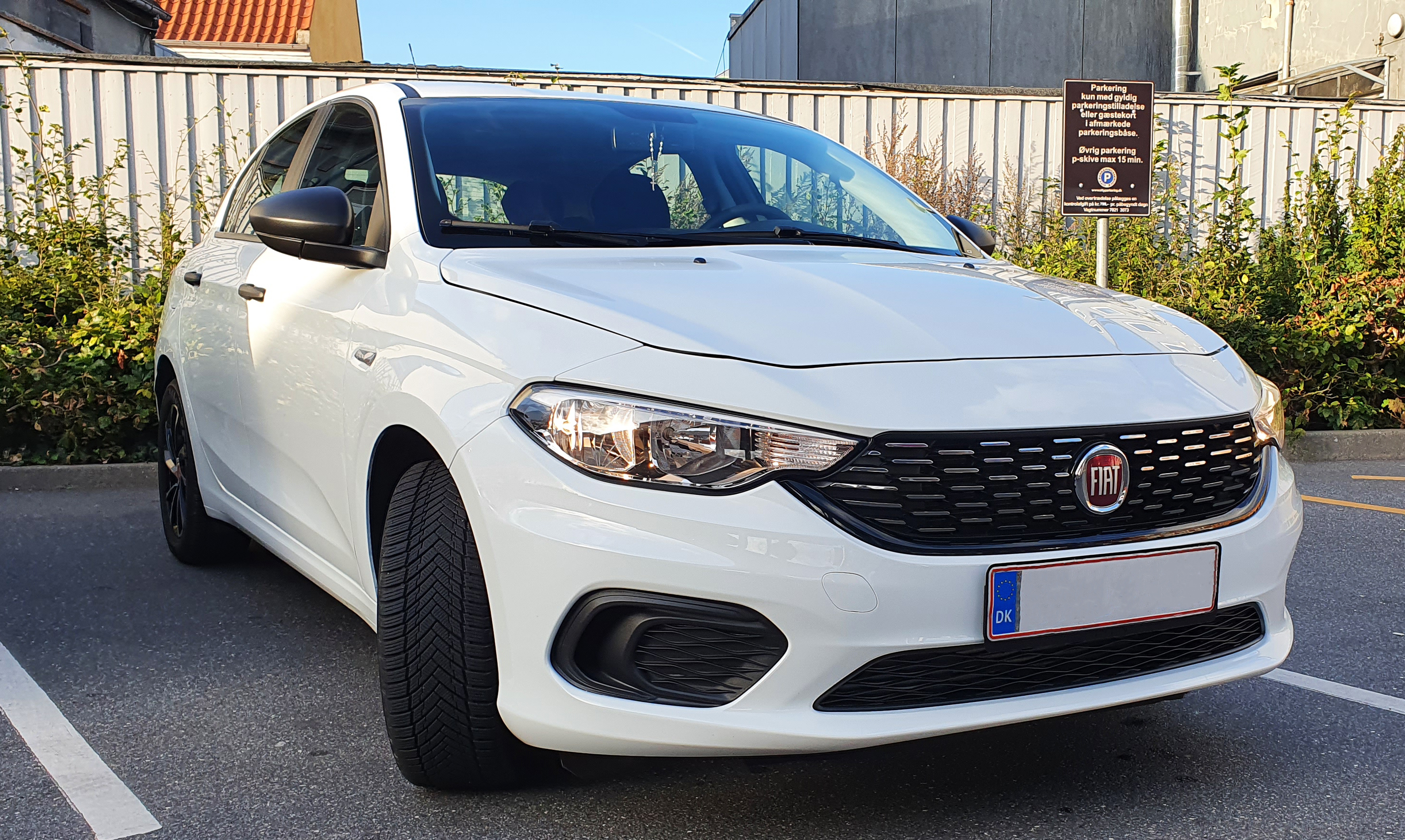 Hvid Fiat Tipo fra 2019