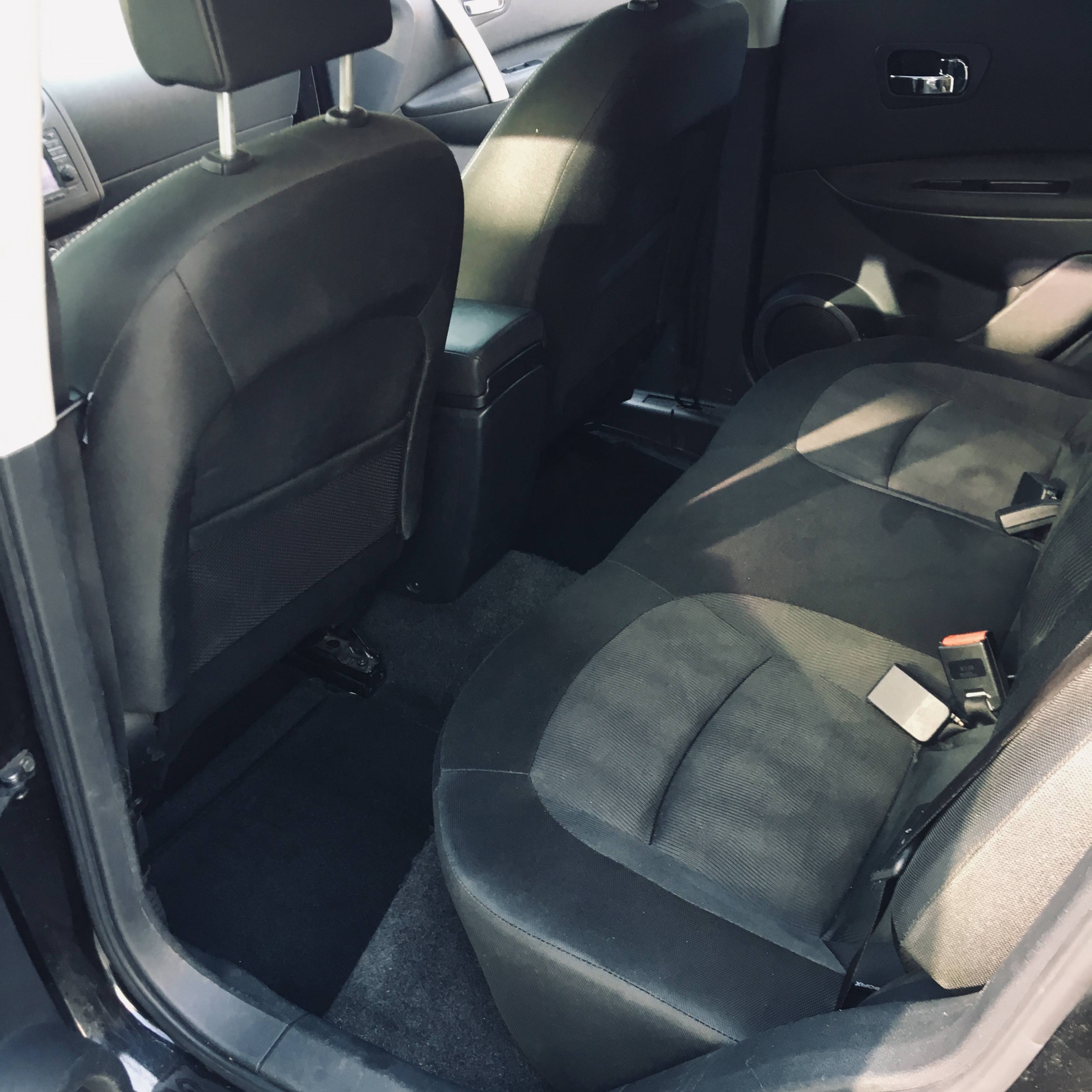 Sort Nissan Qashqai fra 2011