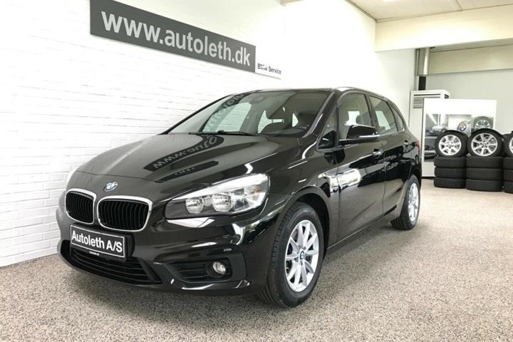 Sort BMW 220d fra 2017