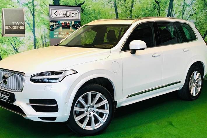 Hvid Volvo XC90 fra 2016