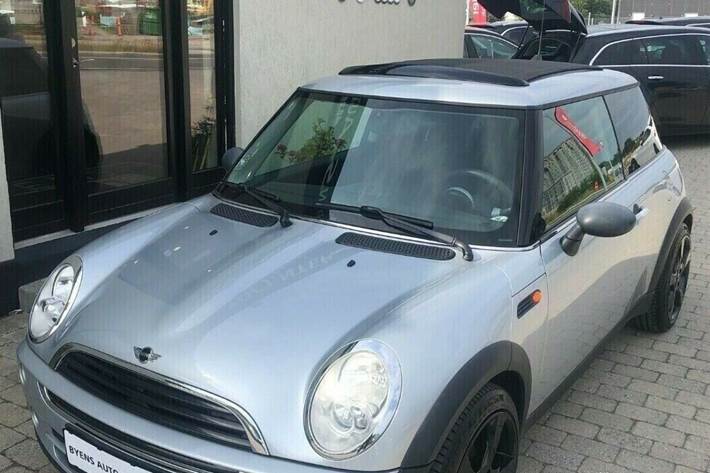 Grå Mini One fra 2006