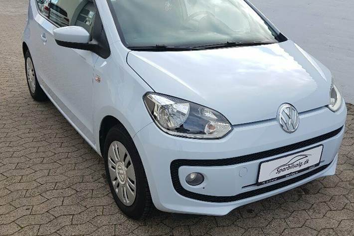 Blå VW UP! fra 2013