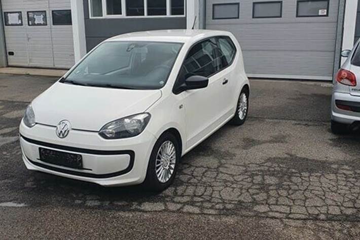 Grå VW UP! fra 2012