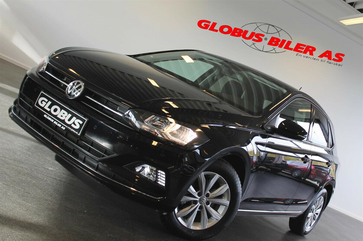 Grå VW Polo fra 2019
