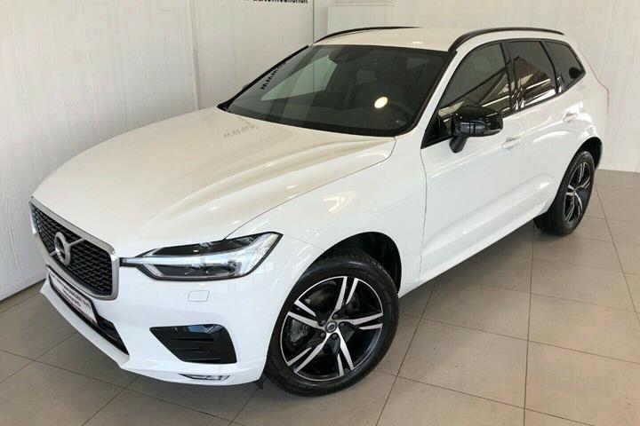 Hvid Volvo XC60 fra 2019