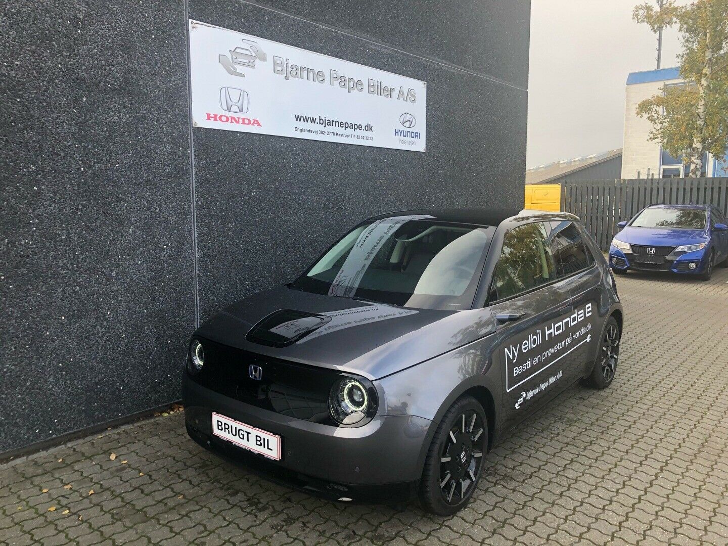 Grå Honda e fra 2020
