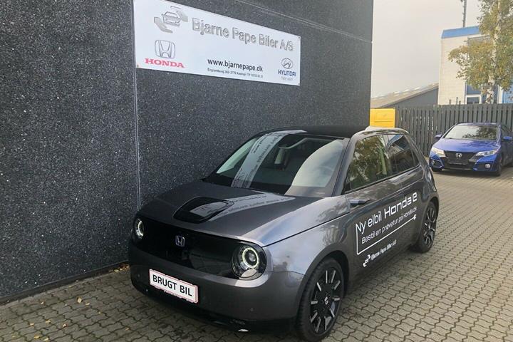 Grå Honda e fra 2020