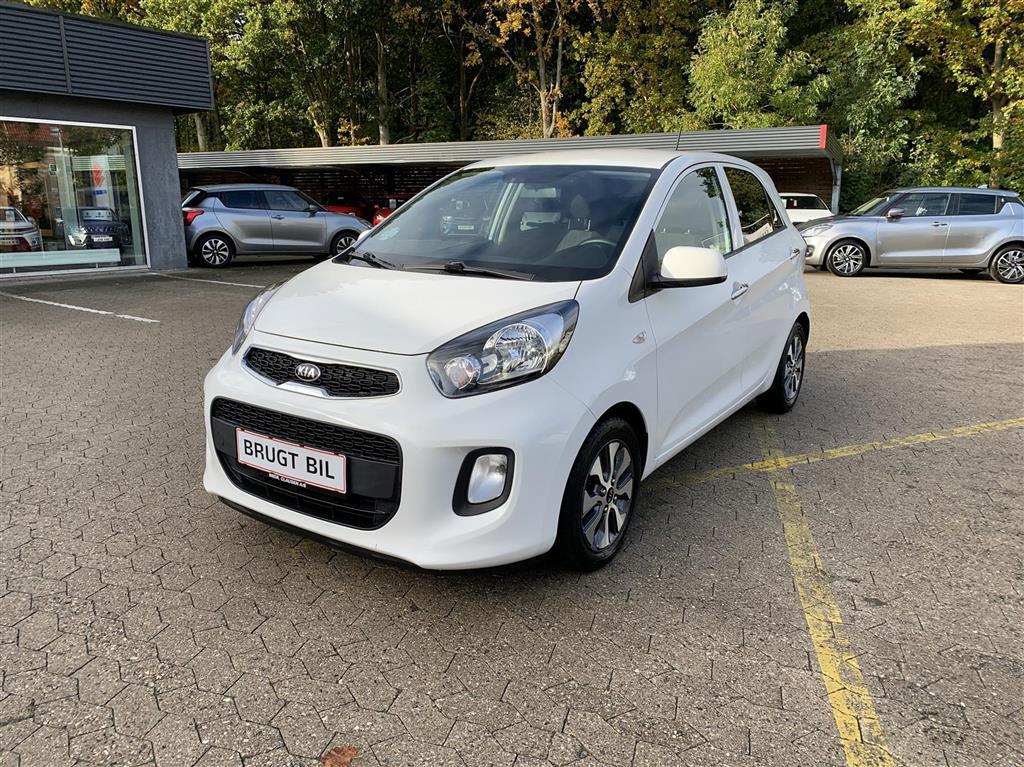 Hvid Kia Picanto fra 2016