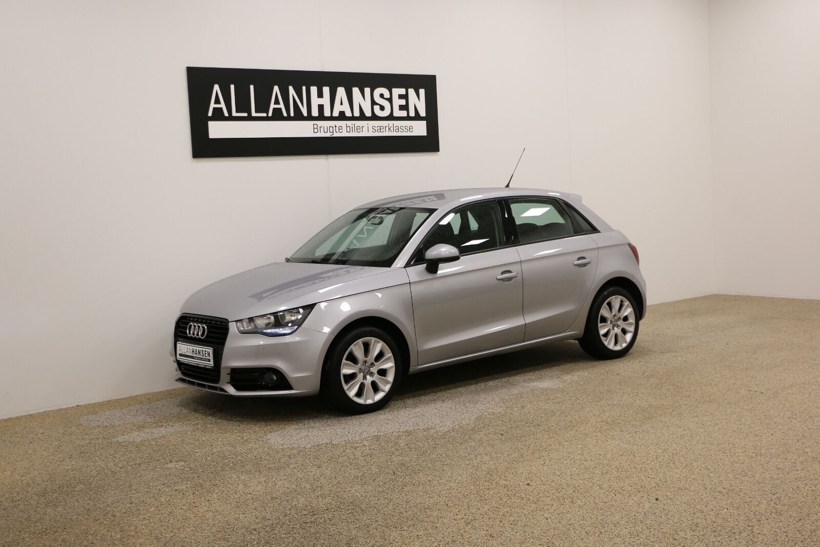 Grå Audi A1 fra 2014