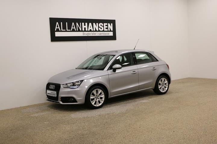 Grå Audi A1 fra 2014