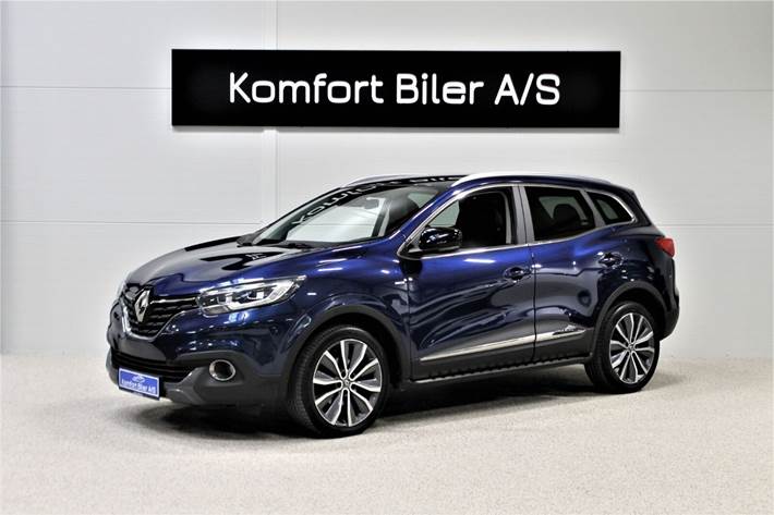 Blå Renault Kadjar fra 2016