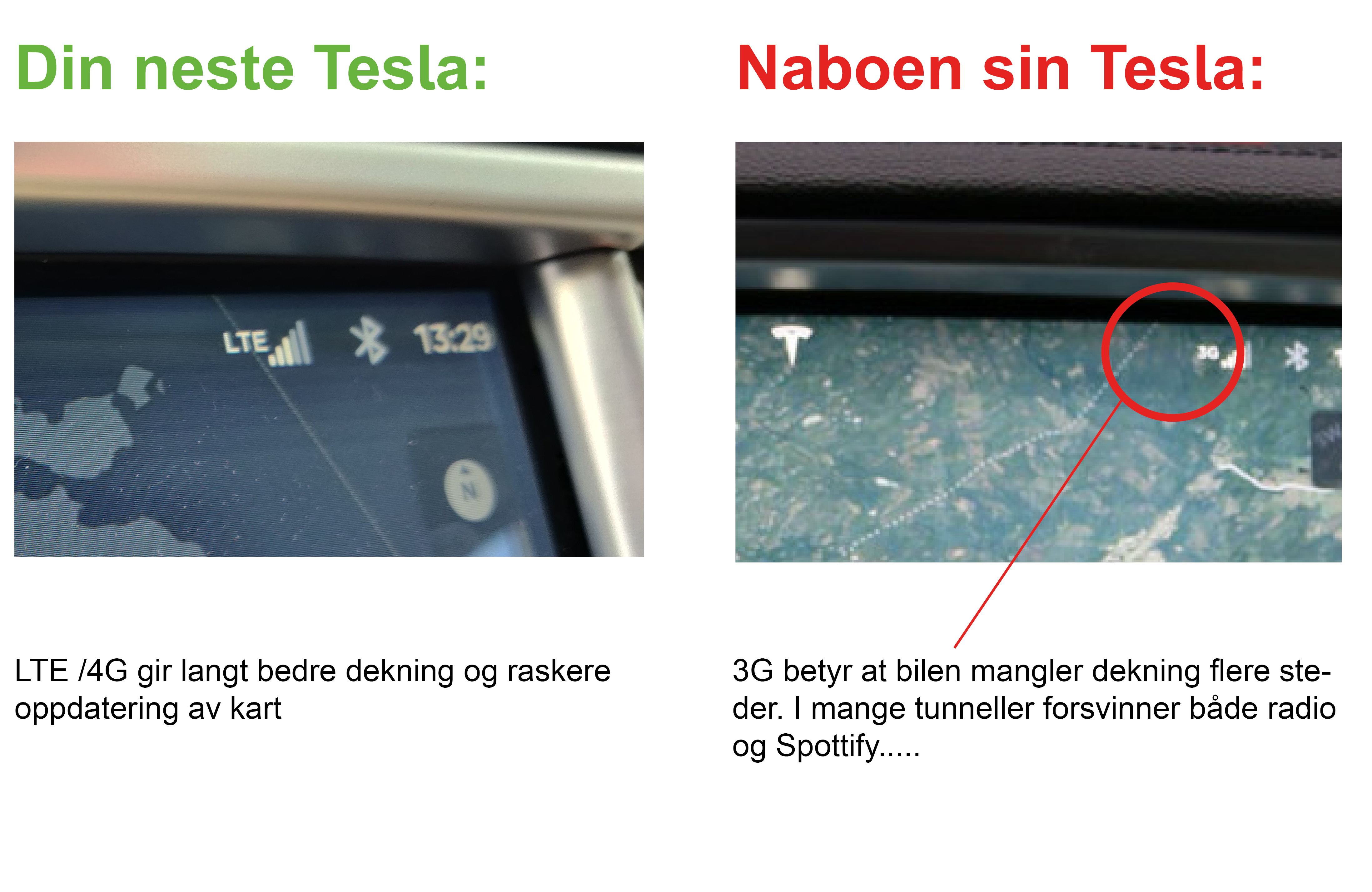Sort Tesla Model S fra 2014